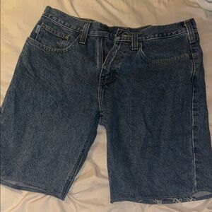 Carhartt Men's Blue Jean Shorts